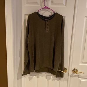 Lucky brand xxl long sleeve Henley shirt